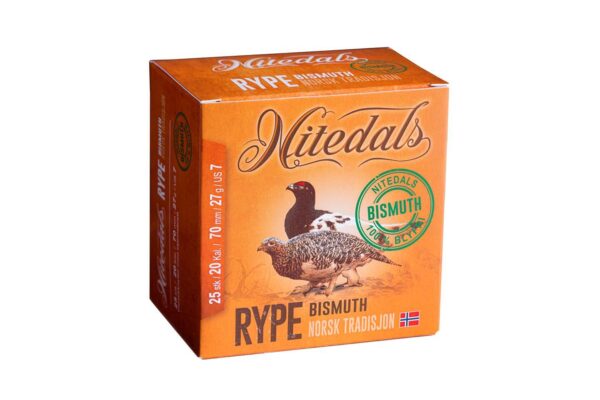 Nitedals Rype Bismuth 20/70 US7 27 g 25pk