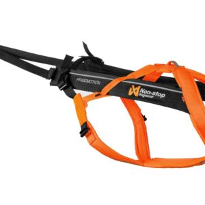 Non-stop Sele Freemotion harness 5.0 Svart/Orange