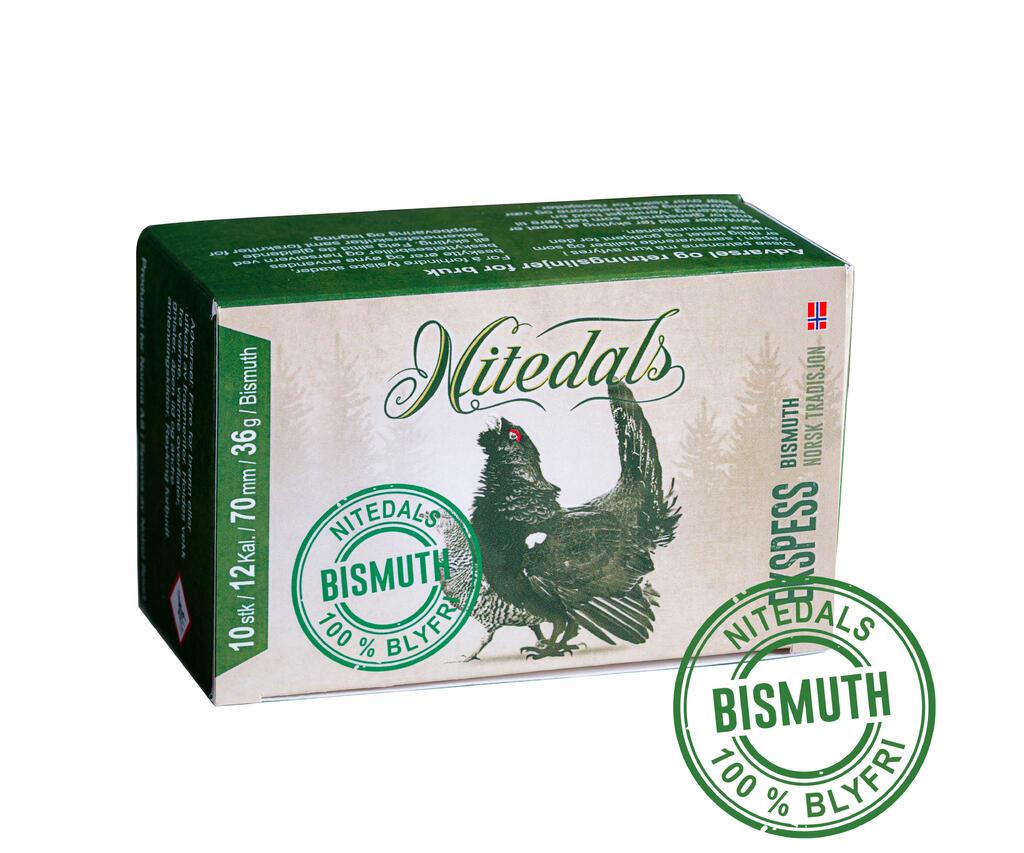 Nitedals Ekspress Bismuth 20/70 Us4 28g 25pk