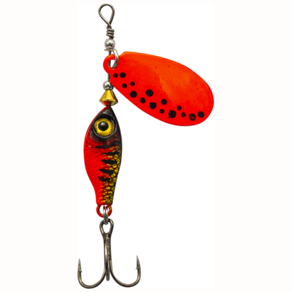 GyroSpinner 12 gram Red Perch Red