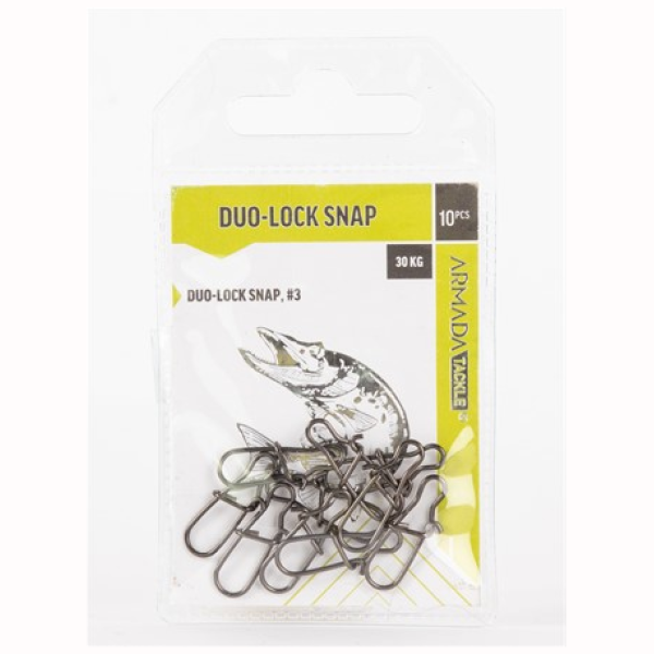 Duo-Lock snaphvirvel, #3, 10pk