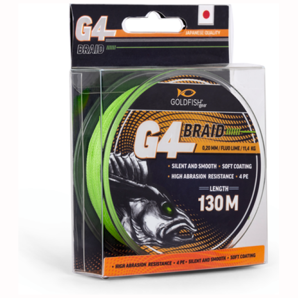 Braid FL Goldfish 130 m 0,13 mm