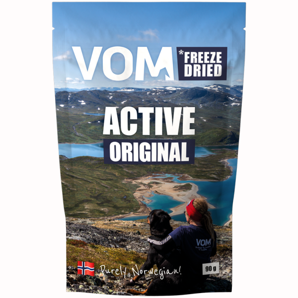 Vom Freeze Dried ACTIVE Orginal 90 gram pose