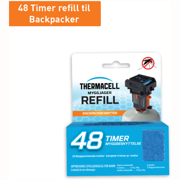 Thermacell Refill 48t, til Backpacker