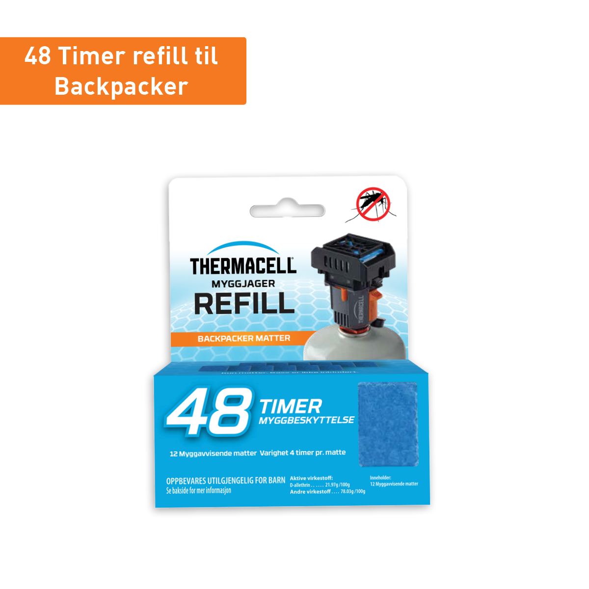 Thermacell Refill 48t, Til Backpacker