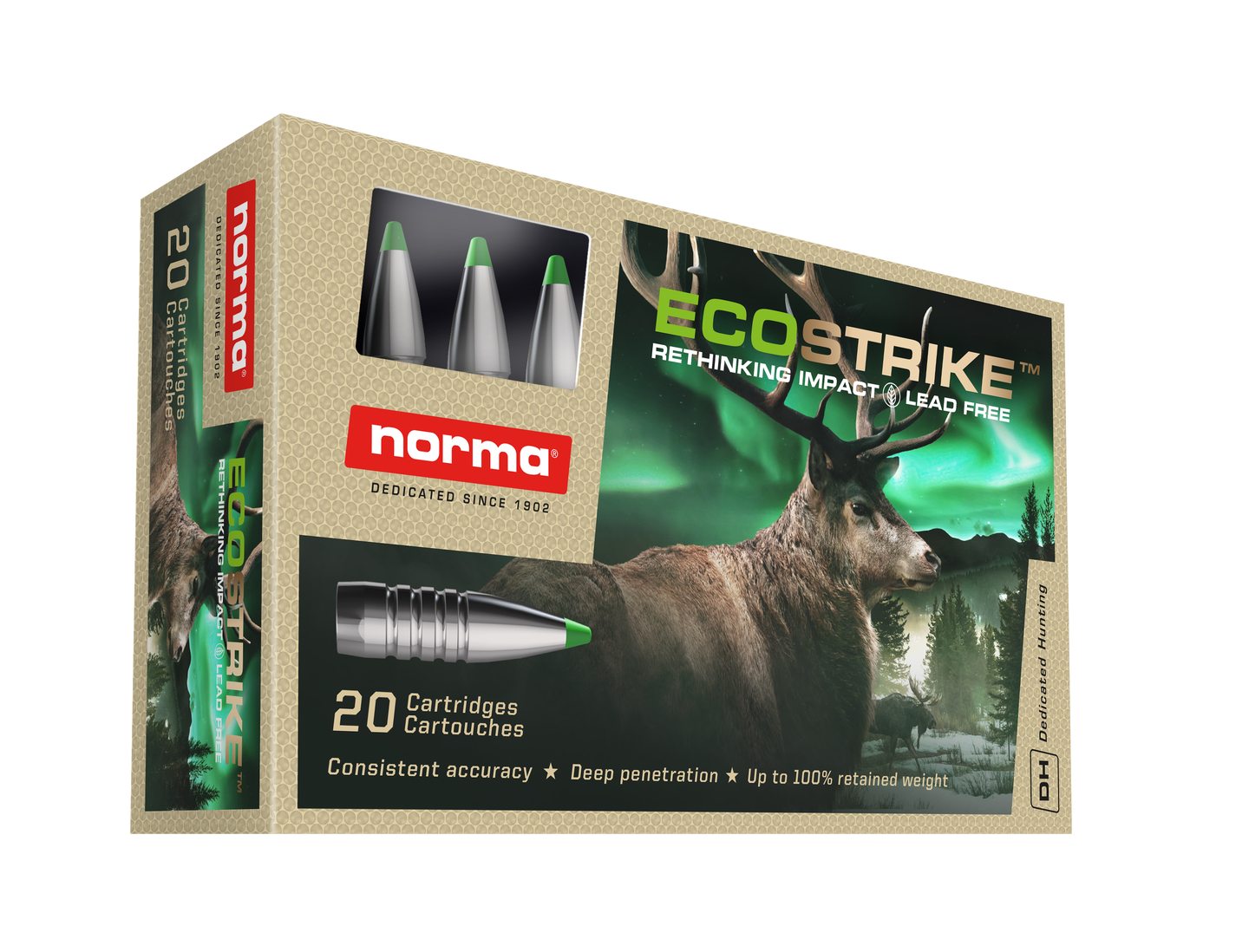 Norma Ecostrike 300 Win Mag 165gr/ 10,7g 20pk