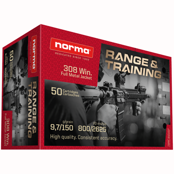 Norma Range & Training 308 Win 9,7g 50pk