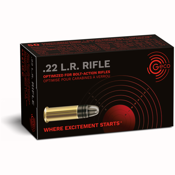 GECO Rifle 22LR 50pk