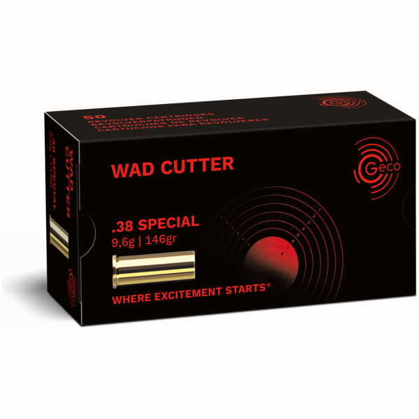 GECO .38 Special 146gr Wad Cutter 50pk