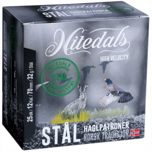 Nitedals Stål 12/70 HV US3 32 g 25pk