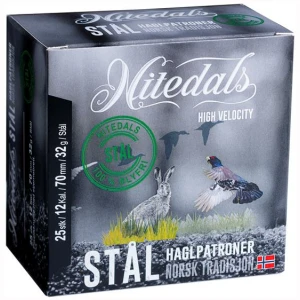 Nitedals Stål 12/70 HV US2 32 g 25pk