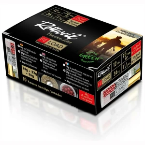 Rottweil FE-Load 12/70 36 g (US#2+4) 10pk Miljøvennlig patron Stål