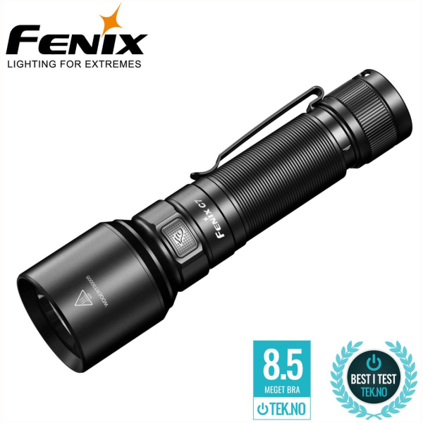 FENIX C7 Håndlykt 3000 Lumen BEST i TEST