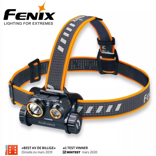 Fenix HM65R Hodelykt 1400lm - Best I Test