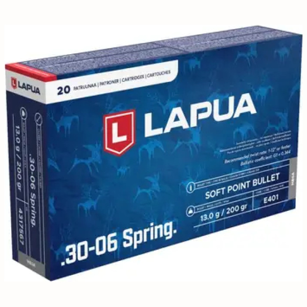 Lapua Mega 30-06 12,0g/185grs Softpoint 20pk