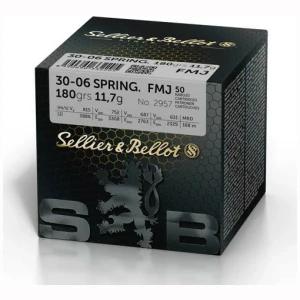 Sellier & Bellot (S&B) 30-06 Spring FMJ 180grs 11,7g 50pk