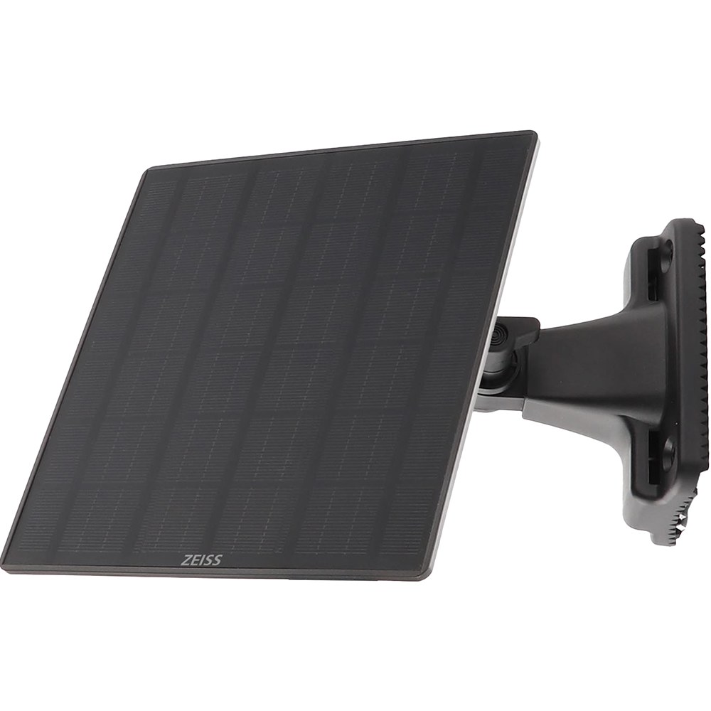 Zeiss Solar-panel For Secacam - Solcellepanel Med Integrert 10.000mah Powerbank