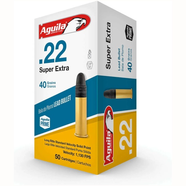 AGUILA 22LR Super Extra STD SP 40 grs