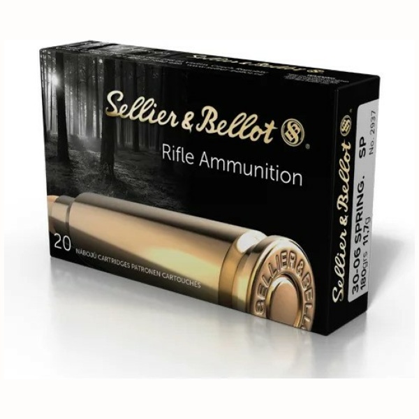 Sellier & Bellot (S&B) 30-06 180grs 11,7gr SP 20pk
