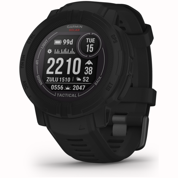 Garmin Instinct 2 Solar Tactical Edition, Black