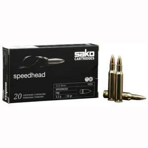 Sako 22-250 Speedhead 50gr 3,2g FMJ (20 pk.)