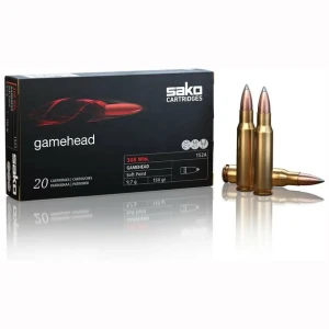 Sako 22-250 Rem 55gr 3,56g Gamehead SP (20 pk.)