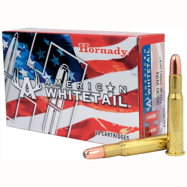 Hornady American Whitetail 30-30 win 150gr Interlock