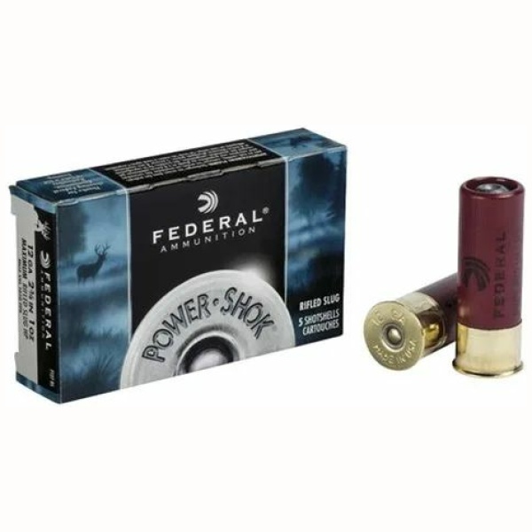 Federal Power Shok Slug 12-70 (5 pk.)