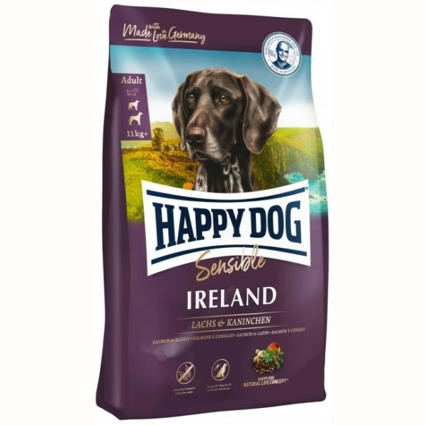 Happy Dog Sensible Ireland 12,5Kg M/12% Laks & Kanin