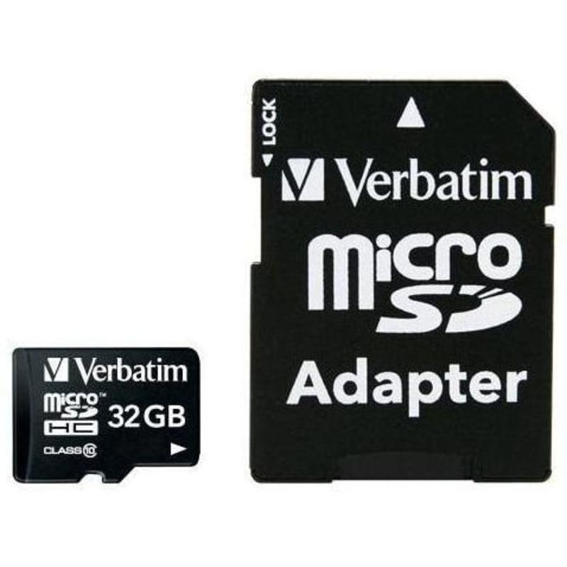 Verbatim Micro Sd-kort M Adapter 32gb