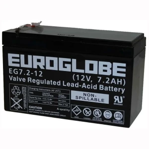 Euroglobe AGM Batteri til Viltkamera 7,2Ah, 12V