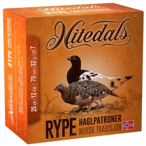 Nitedals Rype Bly 12/70 US7 32g 25pk
