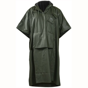 Poncho Forest Green