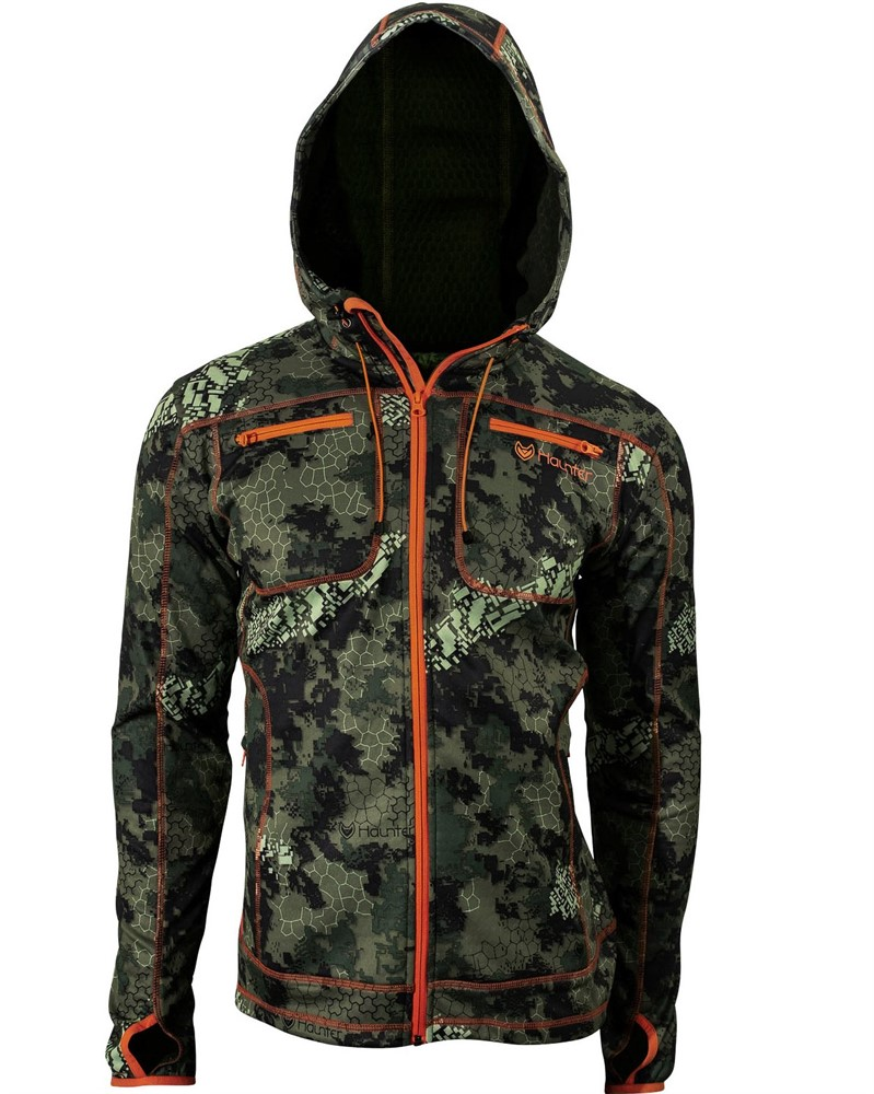 Thon Hoodie Orange Fade Green