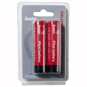 Hunter 18650 - 2600mAh 3.7V Li-ion Oppladbart Batteri