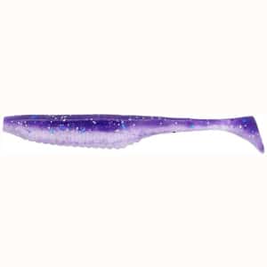 DUO Realis Versa Shad 3" Elastomer Purple Back Shad
