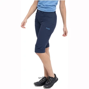 Bergans Vandre Light Softshell Long Shorts Women Navy Blue