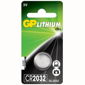 GP Batteri Knappcell CR 2032 - 3V