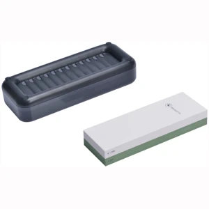 Brusletto Slipestein for knivslip Green/white
