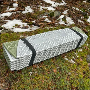 Eagle Liggeunderlag med isofoil foldbart Olivengrønn