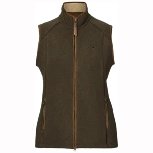 Harkila Sandhem Sherpavest Fleece Dame Willow Green