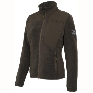 Beretta Halifax Sherpa Woman’s Fleece Jacket Brown Bark