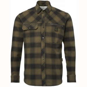 Chevalier Raptor Flannel Shirt Men Kodiak Brown Checked