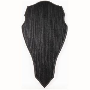 Alces Trofésköld Kron Svart