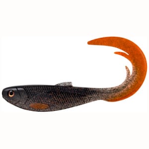 Headbanger FireTail v2 21cm Softbait 86g Black/Orange