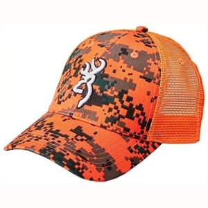 Browning Caps Orange Camo