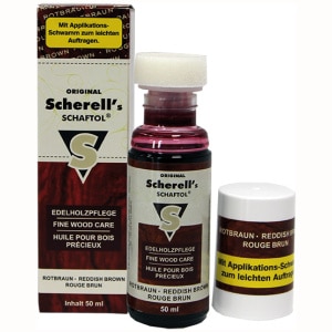 Scherell Schaftol Fine Wood Care Reddish Brown