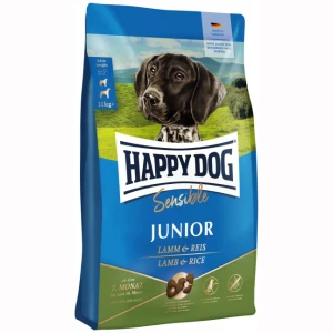 Happy Dog Sensible Junior Lam & Ris 10Kg