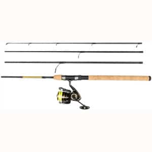 Daiwa Crossfire LT2500 Gold Rush PMC/8' 4delt 7-28G/0.17YL