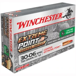 Winchester .30-06 Extreme Point Blyfri 150g 20pk